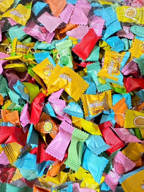 小可奥拉无糖维C含片混合果味随身柠檬青提糖果散装提神防困零食