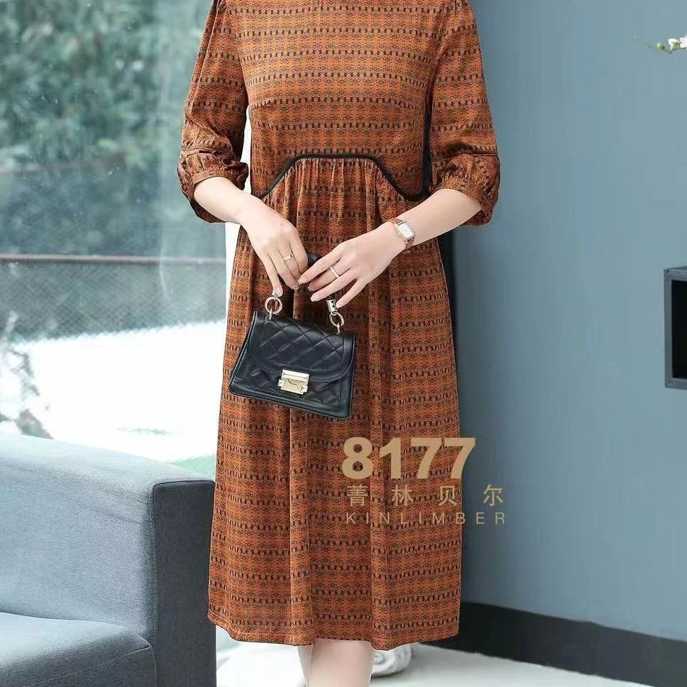 81770-28女装新款精致显瘦连衣裙