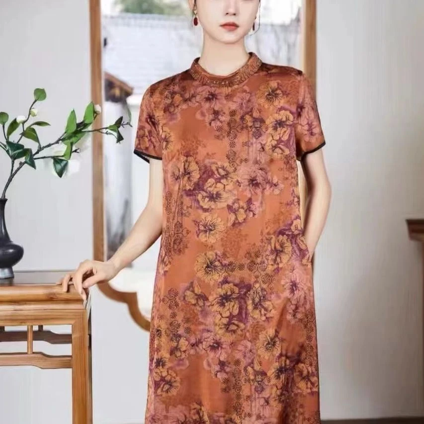 1-633-17新款时尚休闲连衣裙