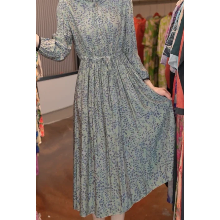 1650-17新款舒适印花连衣裙