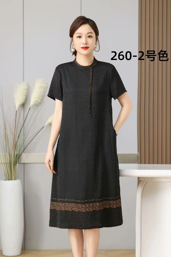 1-260-17新款休闲时尚连衣裙