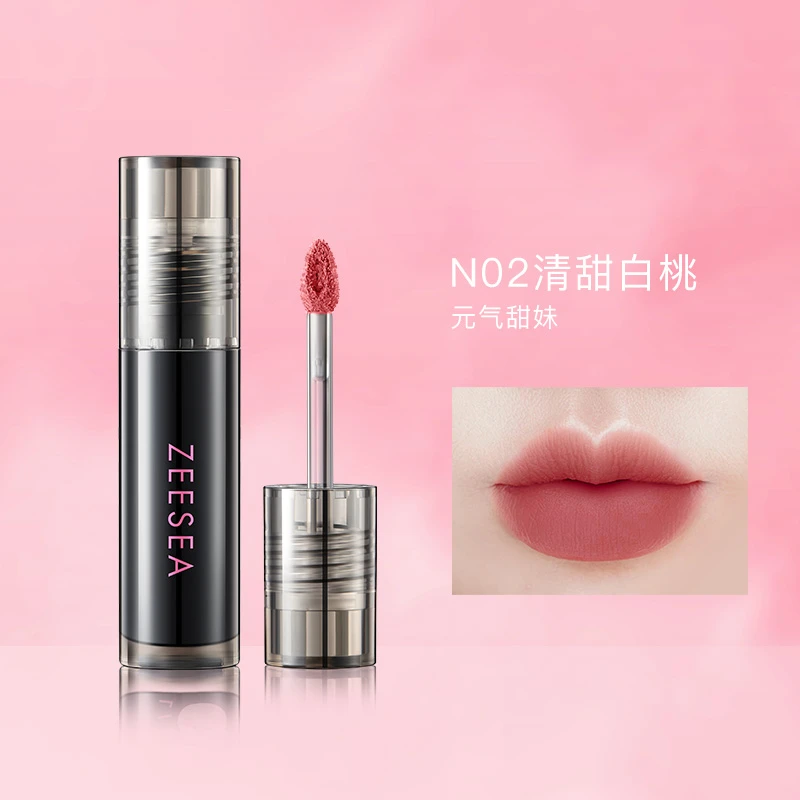 ZEESEA/滋色柔雾糯感唇泥柔焦唇纹持久显色哑光学生显白甜妹不沾