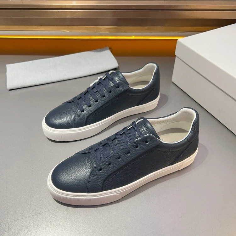 欧洲站2024秋冬男鞋潮牌休闲小白鞋欧货男士运动鞋子高端小众板鞋