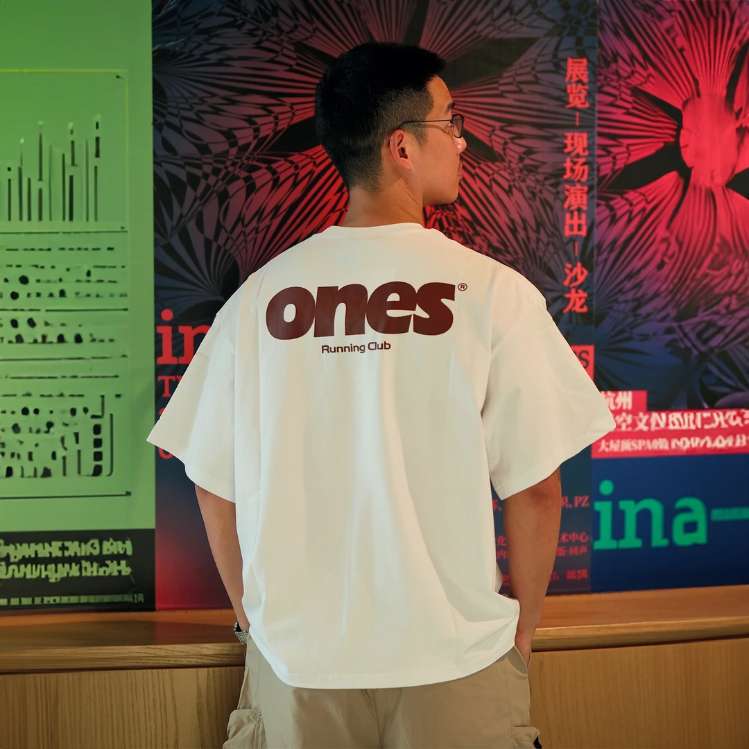 JacPick大字母印花T恤·300g休闲夏季半袖宽松圆领男士百搭ins个性