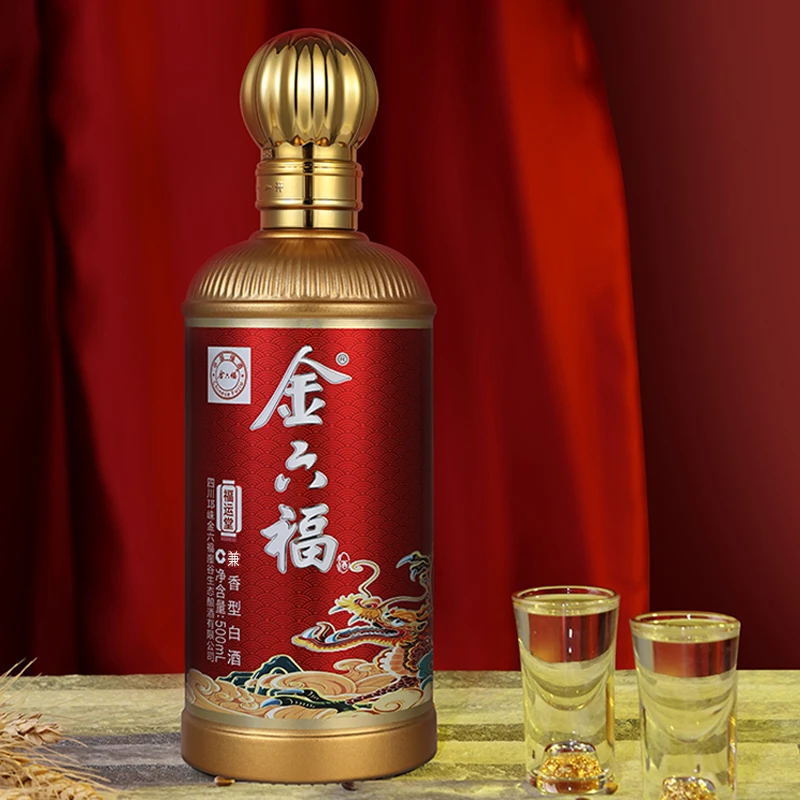 金六福·福运堂兼香型白酒40.8度