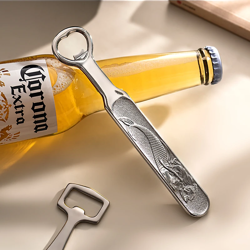 onlycook18-10不锈钢啤酒开瓶器高颜值汽水饮料启瓶器酒起子开盖