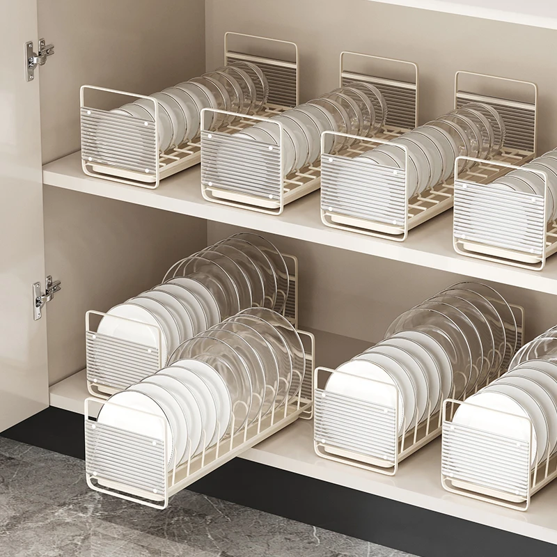 onlycook厨房碗盘收纳架沥水双层家用台面放碗碟子盘子餐具置物架
