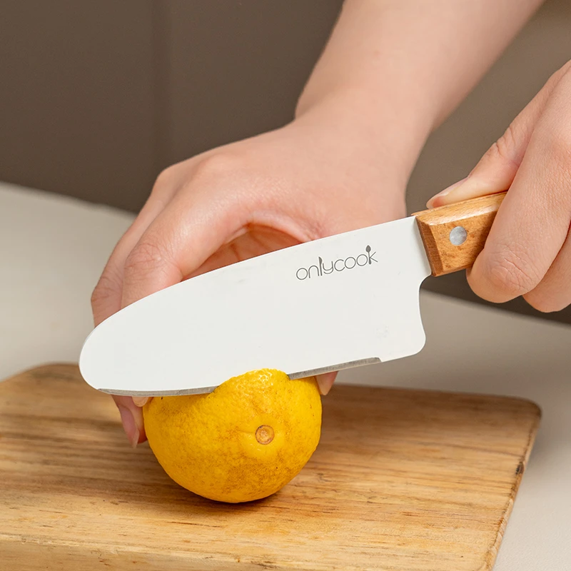 onlycook北欧ins小号便携水果刀不锈钢小刀学生宿舍用切水果工具