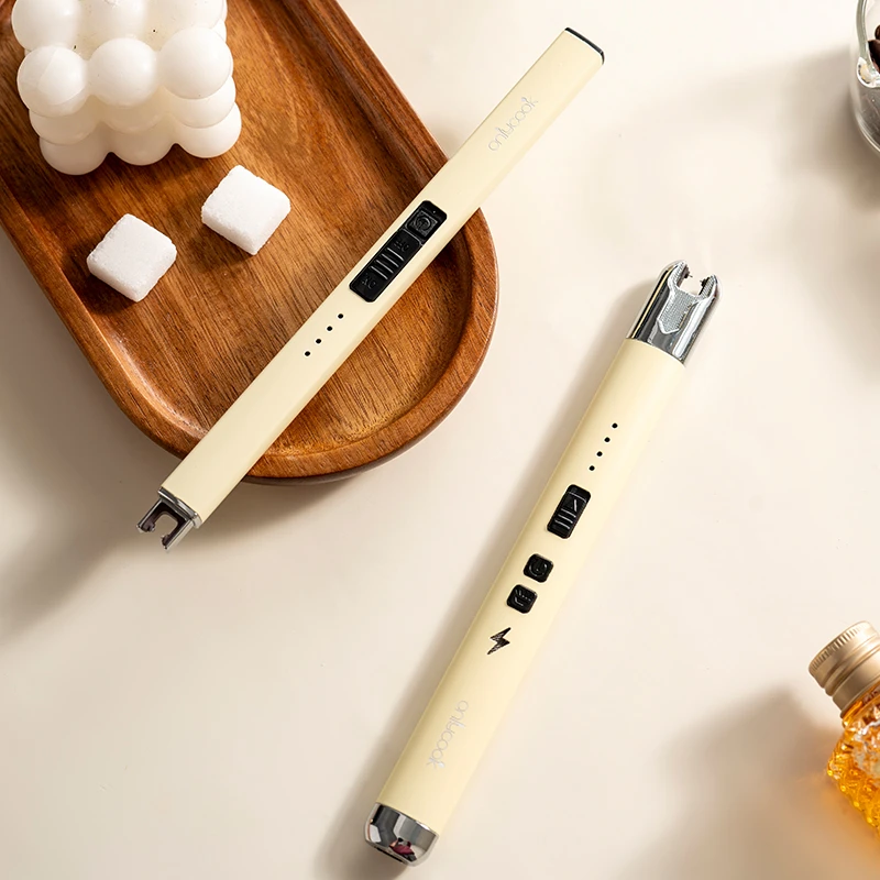 onlycook香薰蜡烛点火器充电款煤气灶加长柄点火棒电子脉冲打火机