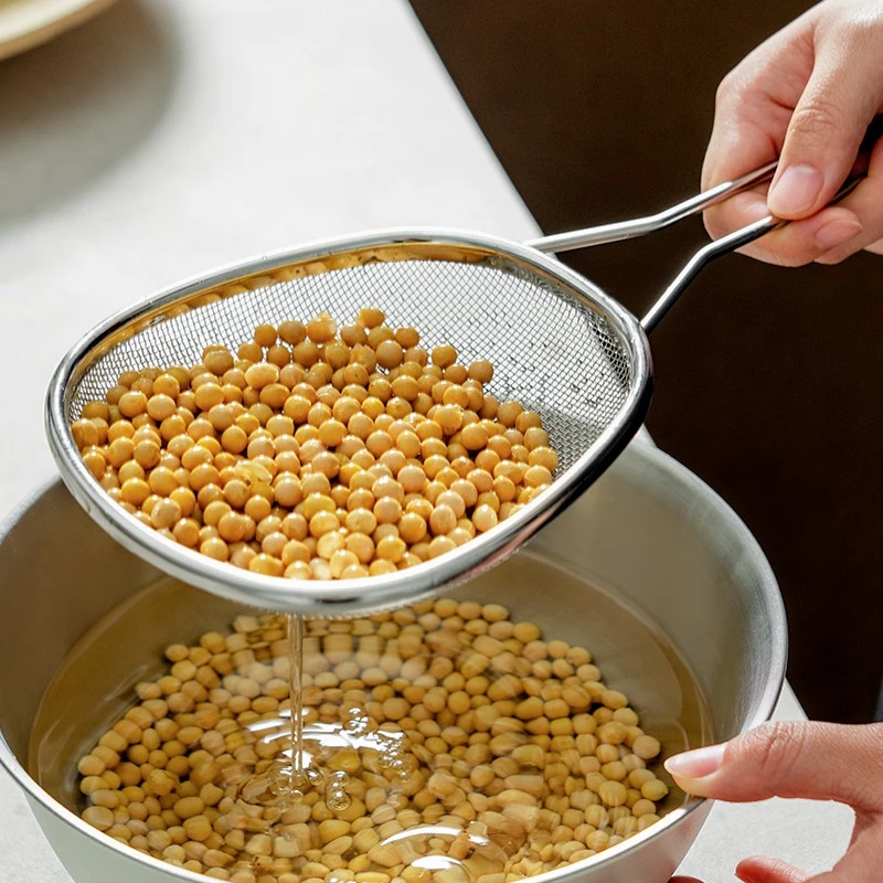onlycook304不锈钢漏网潮汕牛肉火锅漏勺油炸勺子捞面饺子过滤勺