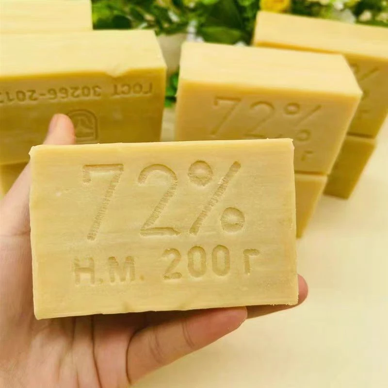 拍一发三俄罗斯进口72%老肥皂200克油脂皂不伤手