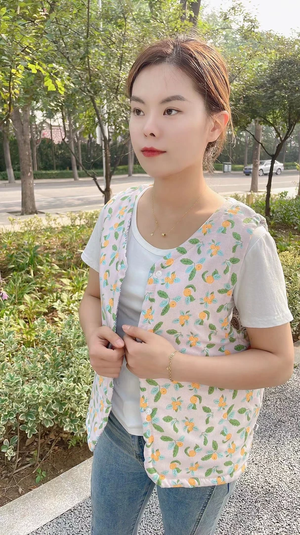 【厂家直销】小奶棉水洗棉花马甲卡通保暖百搭洋气可水洗时尚休闲