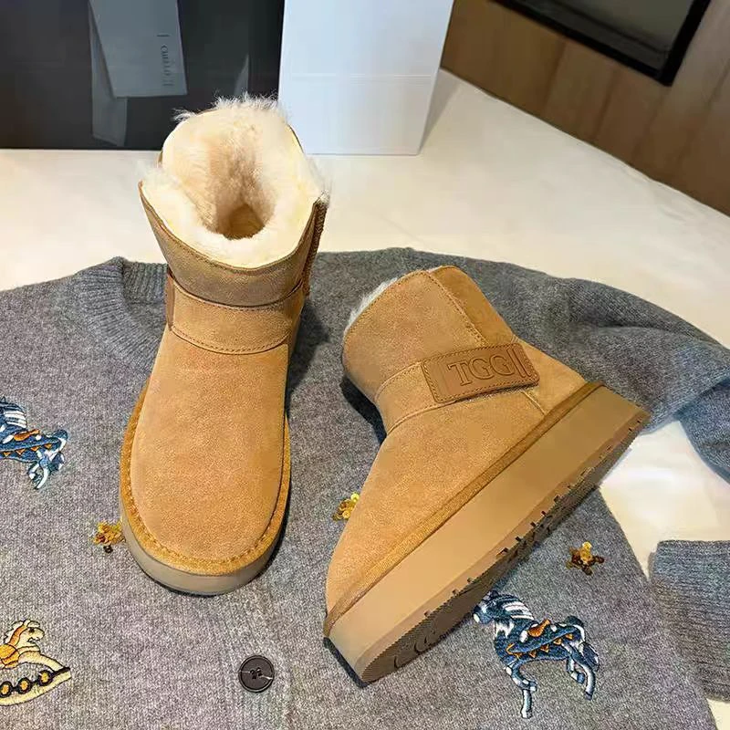 雪地靴时尚百搭加绒加厚