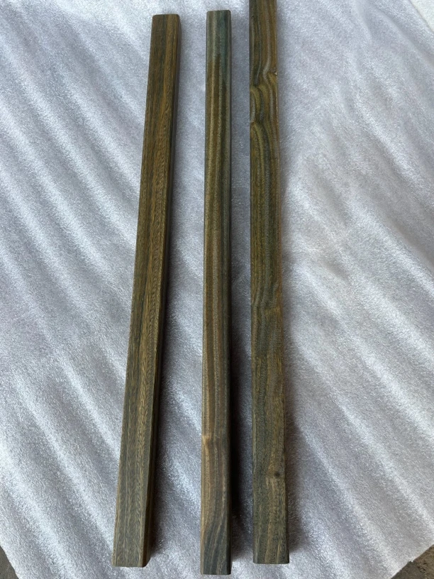 绿檀木料手把棍把玩棍