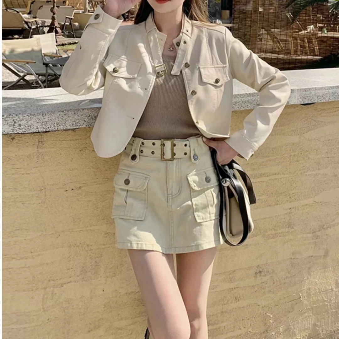 高级感短款皮衣外套机车风皮衣 c9942