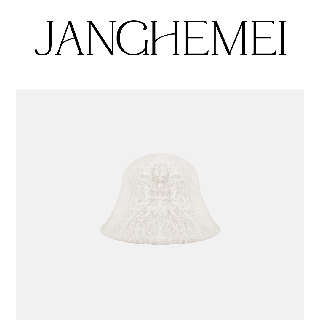 JANGHEMEI【百搭渔夫帽】毛绒复古保暖渔夫帽 O12177M34