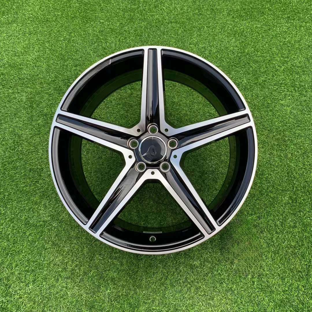 五角星17寸18寸19寸旋压轮毂适配奔驰A级C级E级改装升级轻量化