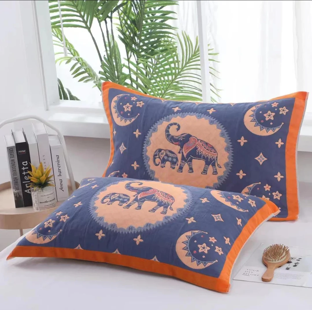 【星月象】家用成人透气柔软加大棉枕巾枕巾情侣-直播专用3