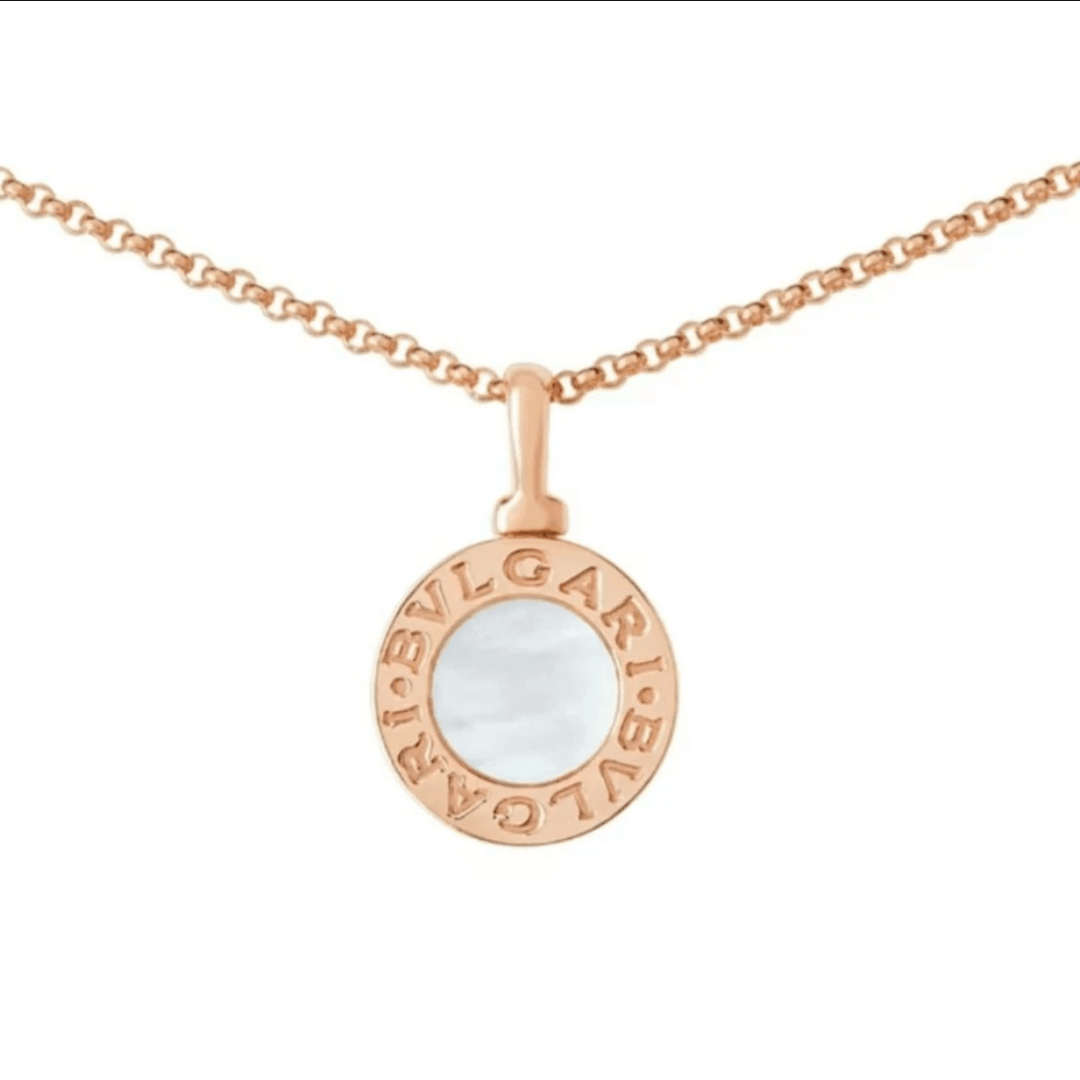 99新 BVLGARI/宝格丽 【杨贵妃专属】宝格丽玫瑰金项链--一口价