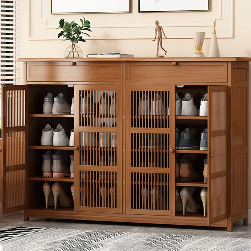 鞋柜家用门口简易鞋架子经济型放室内好看收纳多层防尘宿舍