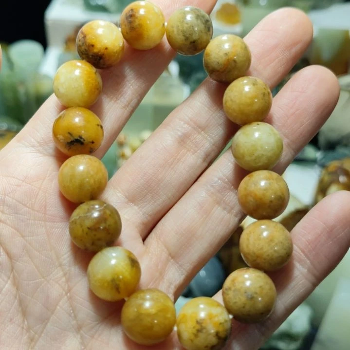 岫玉手串款式未镶嵌
