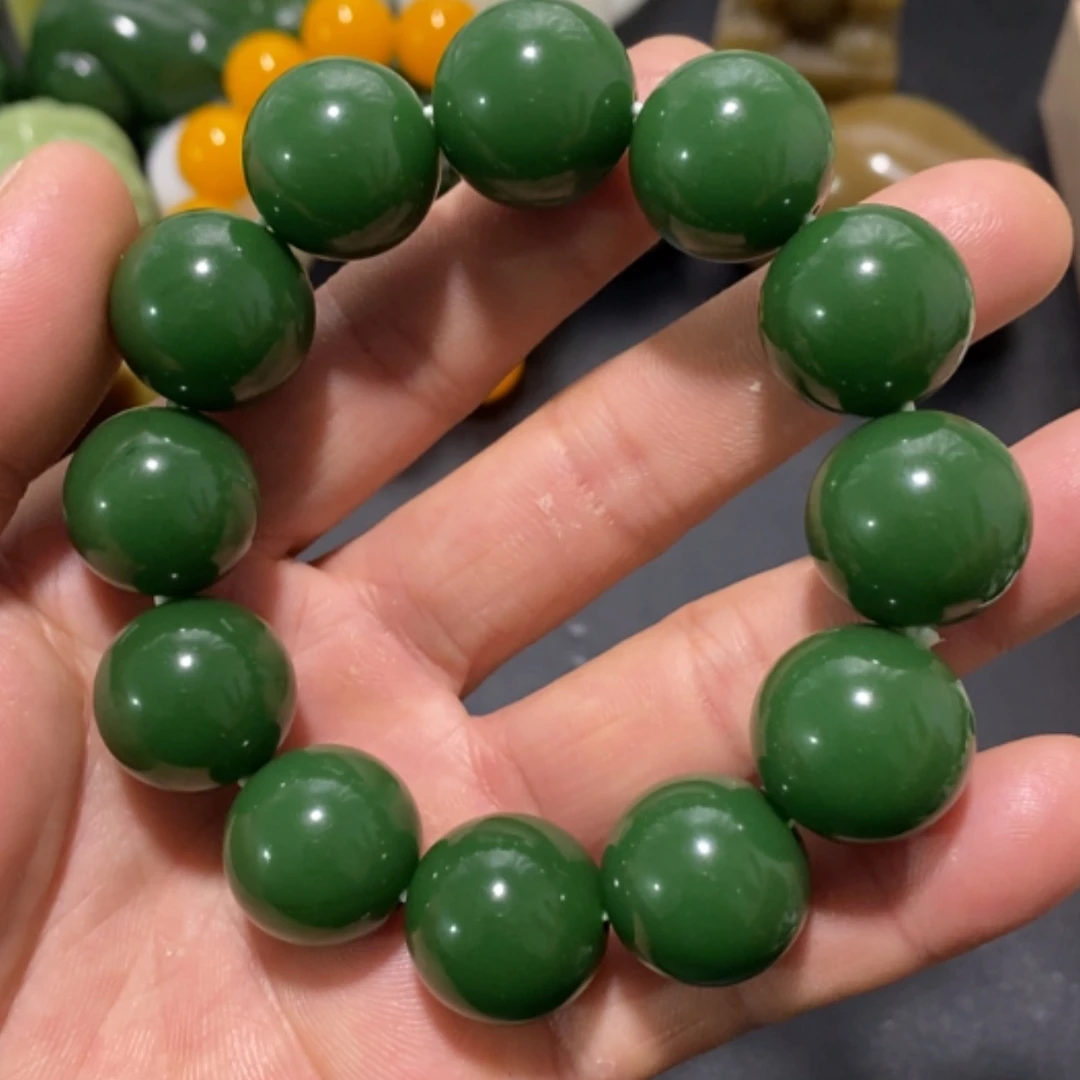 【闪购商品】和田玉(糖玉)手链未镶嵌