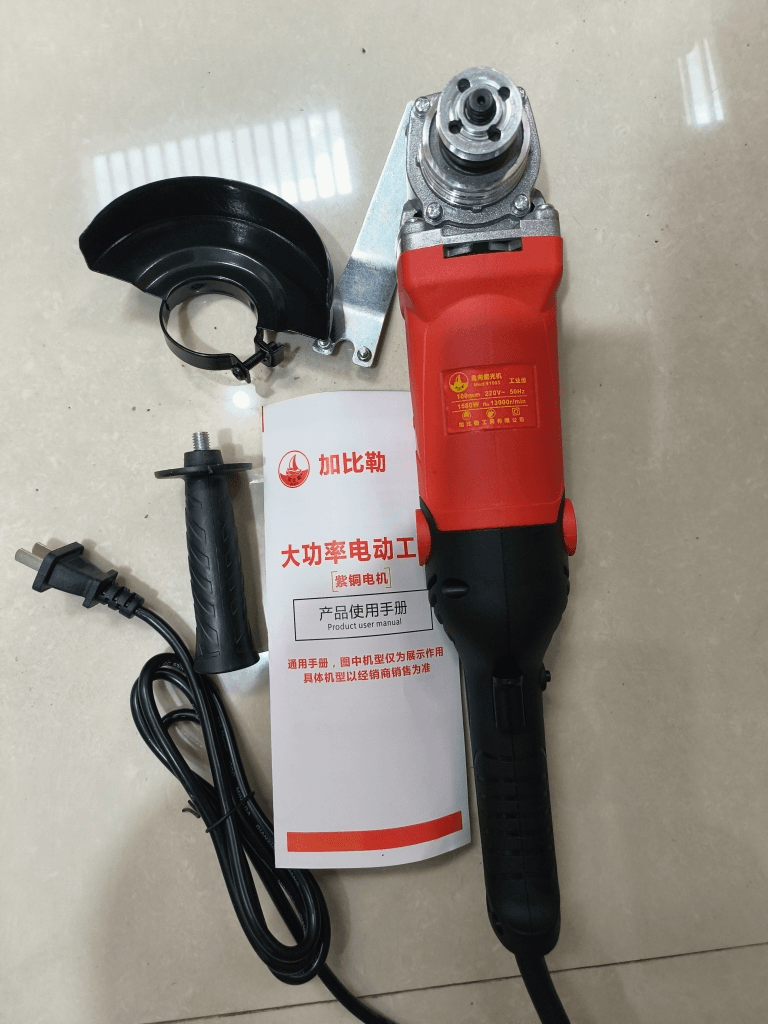 六档调速角磨机，加长手柄防滑耐磨