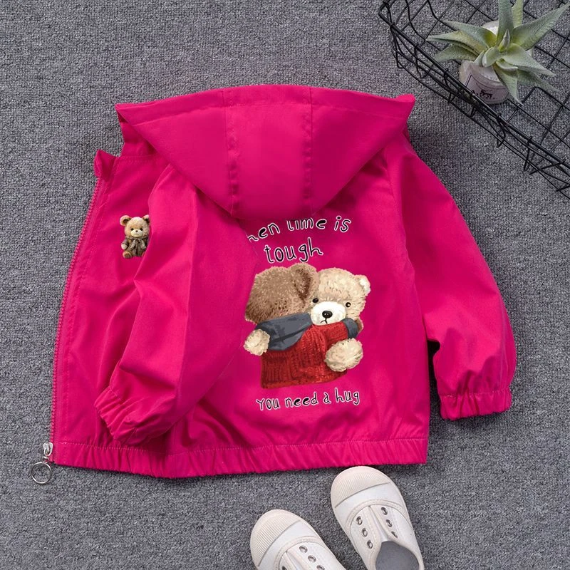 女童夹克外套春秋装2025新款春秋夹克衫大中小童洋气儿童休闲上衣
