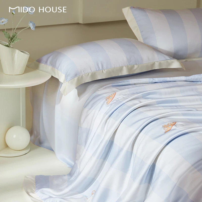 【直播间福利】MIDOHOUSE高端天丝夏凉被四件套