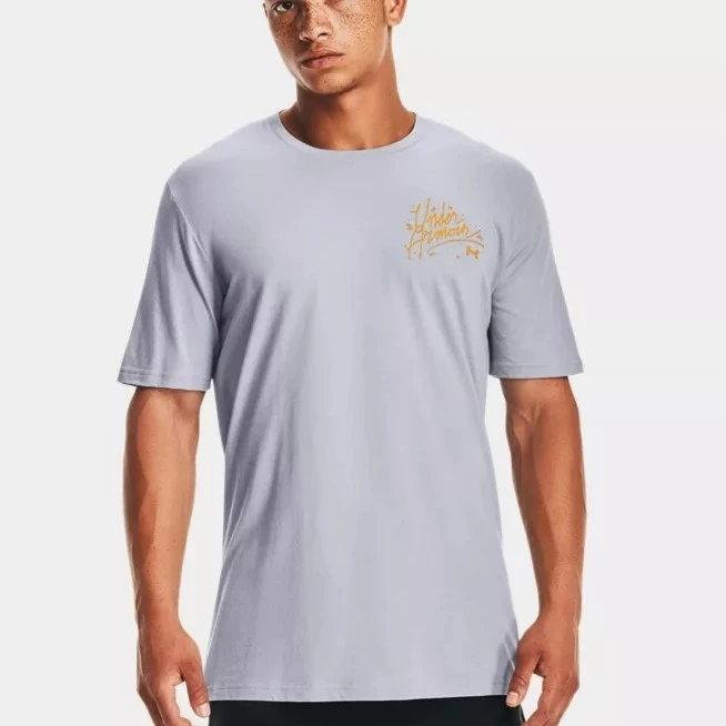 3.0折【特卖专属】安德玛男子T恤宽松透气速干圆领运动1366419