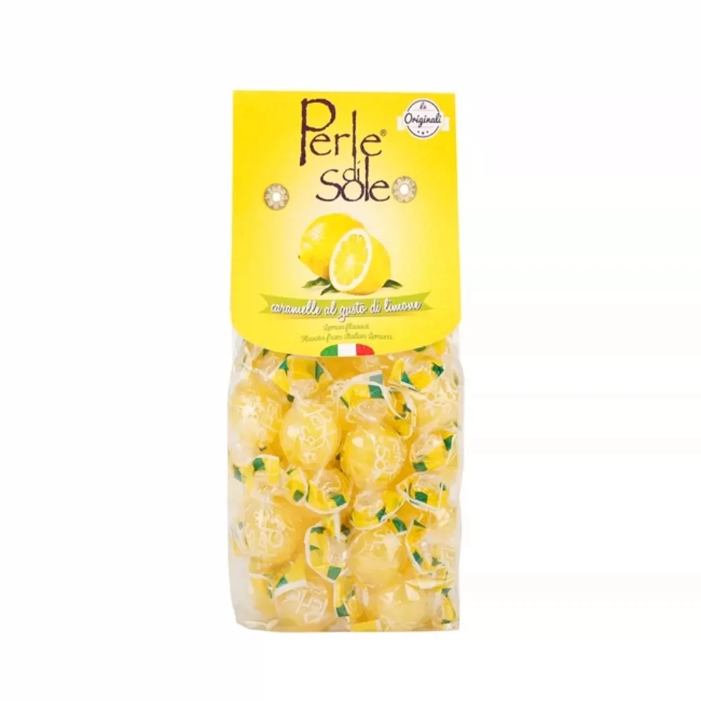 盒马超市 意大利进口Perle di Sole 珍珠糖果(柠檬味)200g/袋