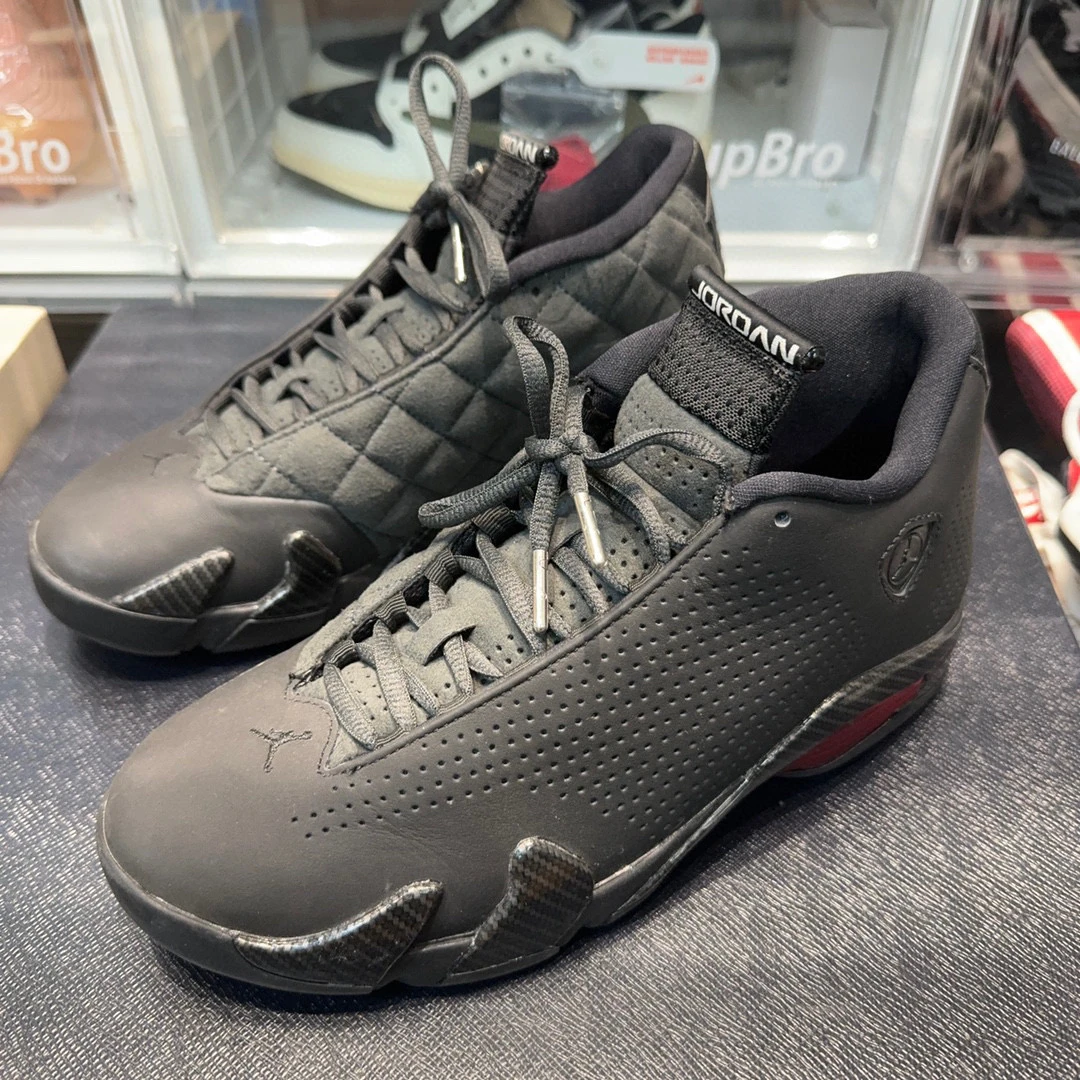 42码/AJ14 复古篮球鞋 法拉利黑/98新无盒