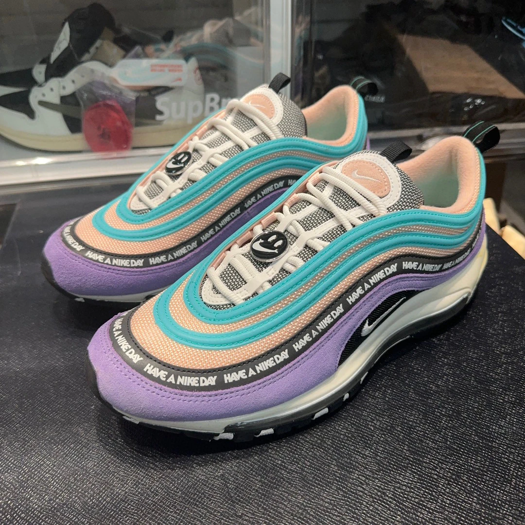 43码/NIKE Air max97笑脸 休闲跑步鞋/95新无原盒