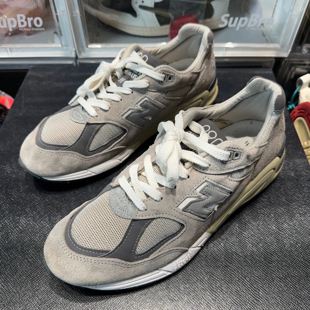 43码/New BAlance 990V2系列 休闲运动鞋/95新无哥