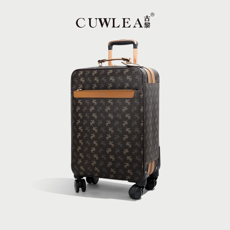 【CUWLEA/古黎】2024年新款20寸登机行李箱旅行箱拉杆箱GL-2130