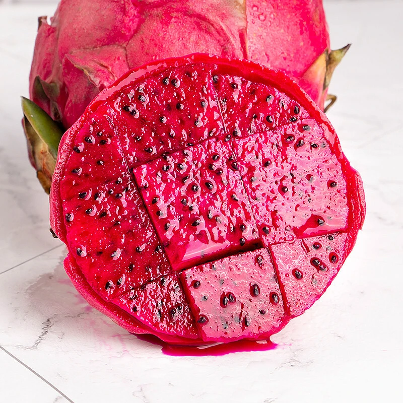 【坏果包赔】海南高氏红心火龙果5粒单果1-1.2斤