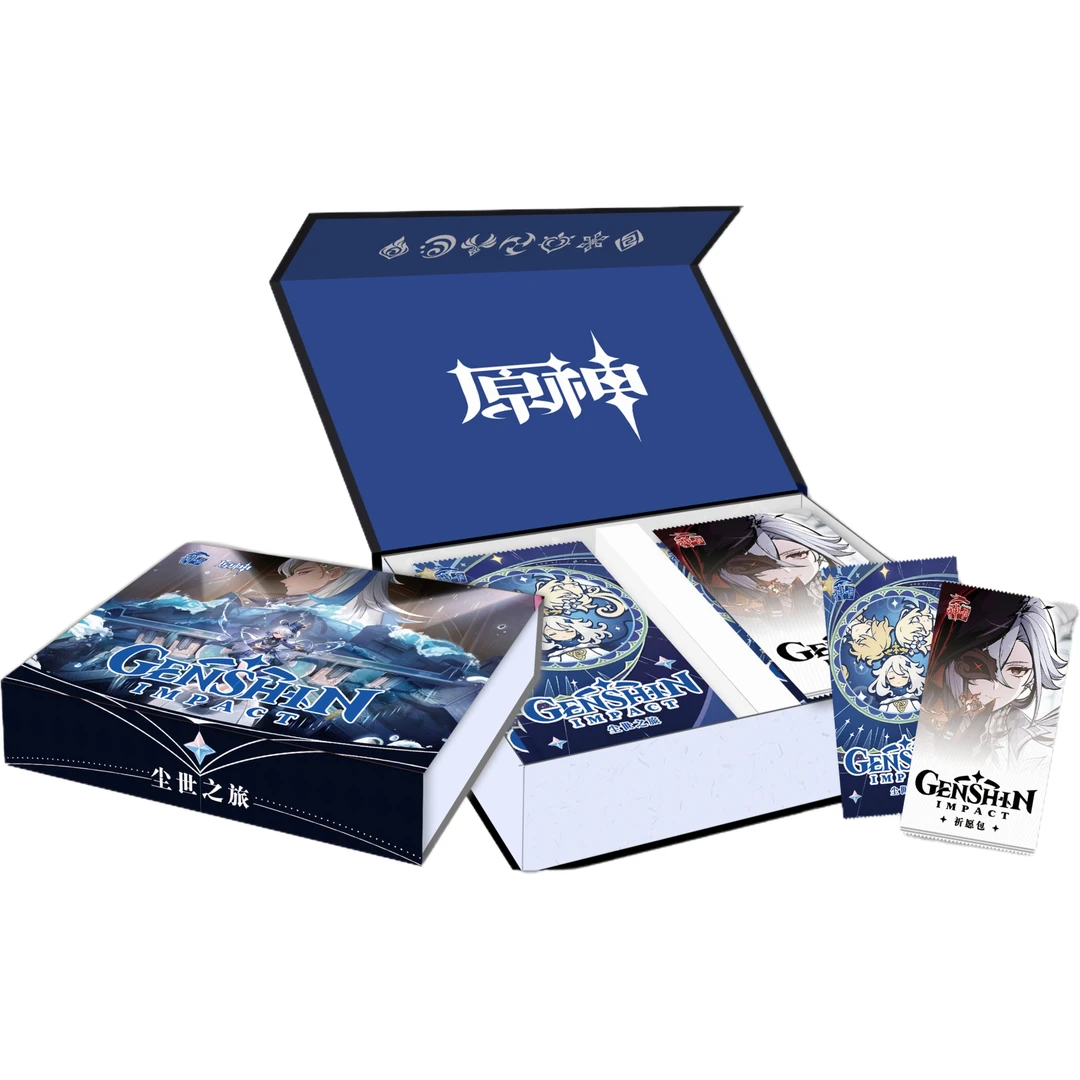 【菜卡3】国版二创 神卡 · 尘世之旅 原神卡牌 收藏盲盒（默认代拆）
