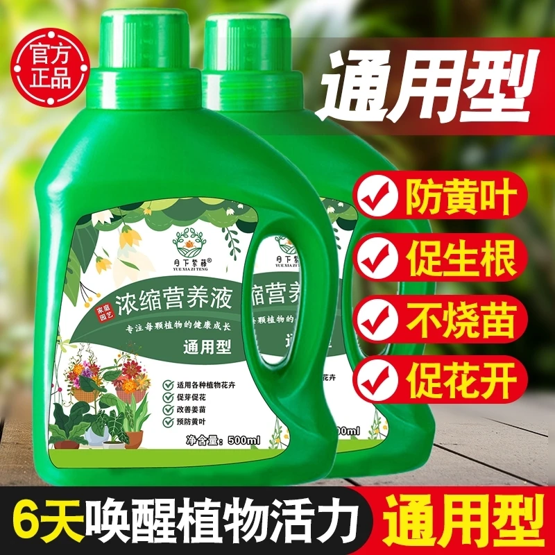 【拍一发二】月下紫藤通用型植物浓缩营养液养花卉绿植肥料园艺