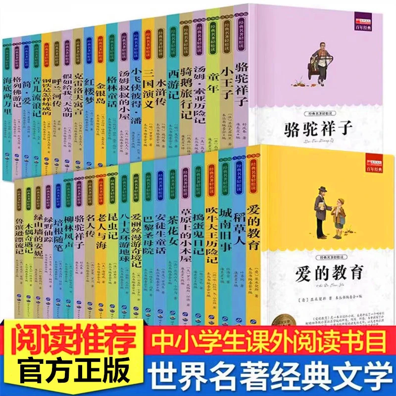 中小学生世界名著书城南旧事简爱稻草人童话故事书课外阅读书籍
