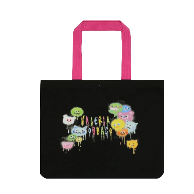 VALERIAOBBACO黑粉小怪兽购物袋