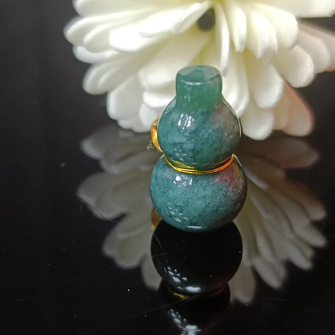 A5232天然A货翡翠吊坠-赠链