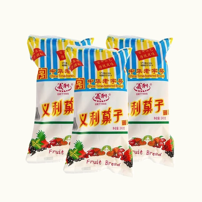 义利老北京面包果子面包245g*3个/6个维生素面包135g*3个/6个