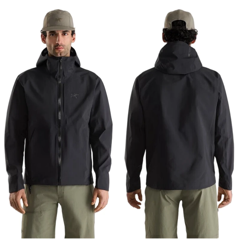 【国内正品】始祖鸟Ralle Jacket 男款硬壳冲锋衣纯色防风雨连帽