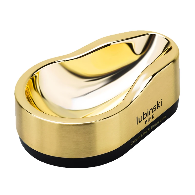 金属烟斗架高档便携锌合金展示架一位单斗座防滑配件放石楠木烟枪