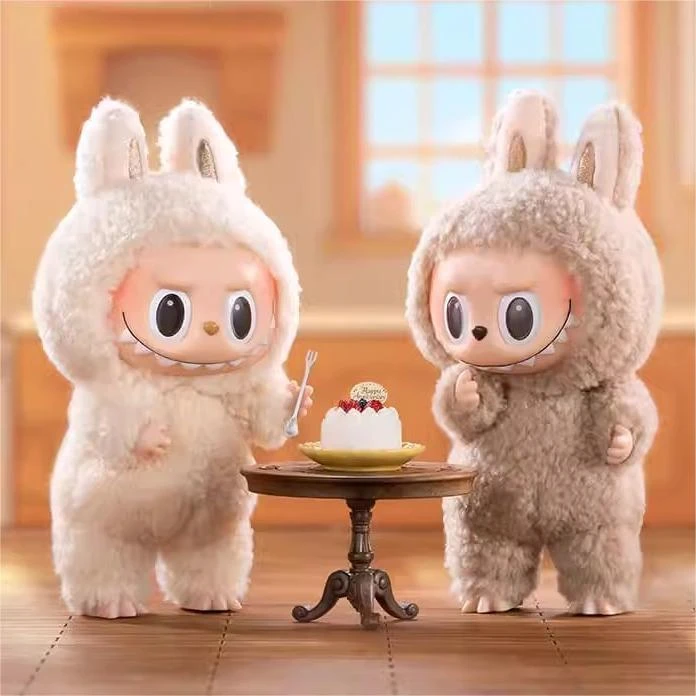 【拆盒】马卡龙系列搪胶毛绒挂件盲盒