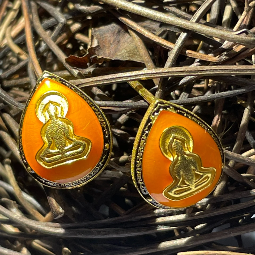 【大师兄】18k金无相F耳钉