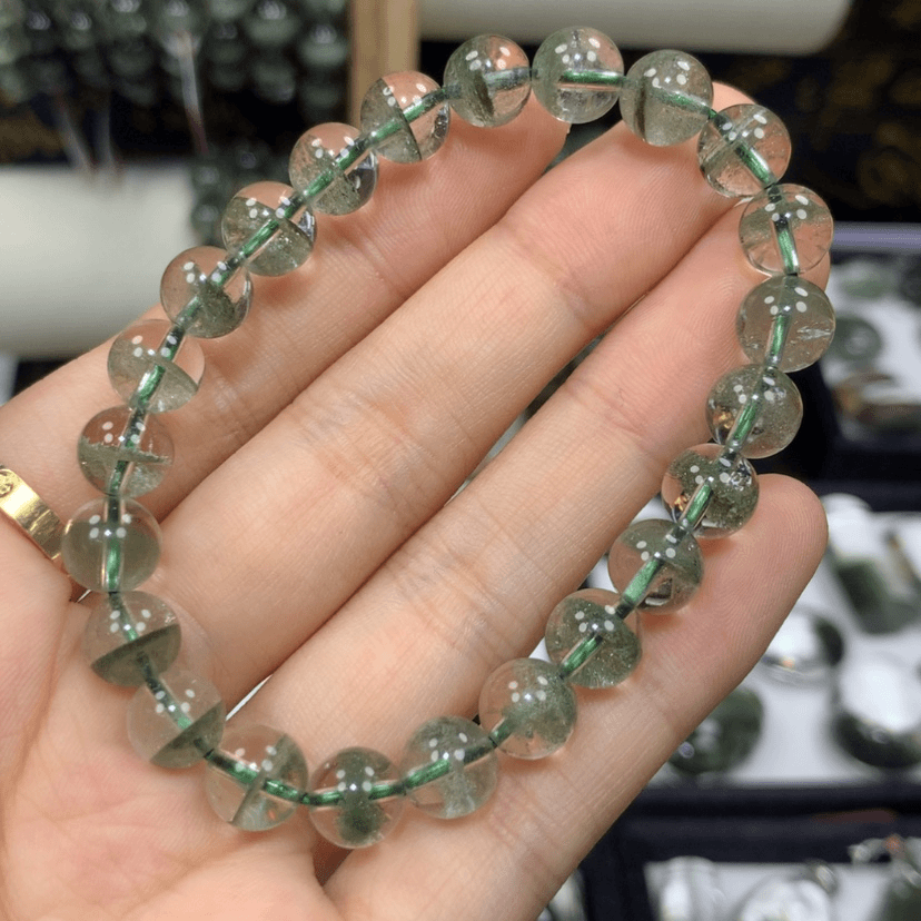 【闪购商品】水晶手串未镶嵌绿幽灵手串