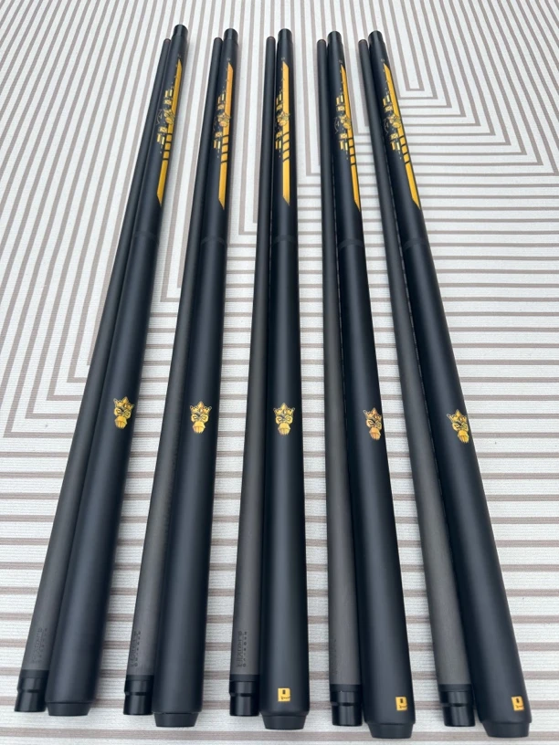 小怪兽黑蛋冲杆黑科技碳纤维中式黑八炸球冲跳开球杆碳素暴力冲球