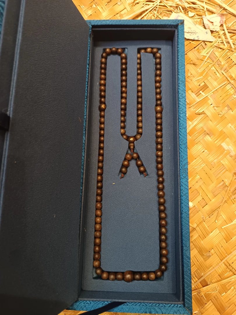 天然沉香多圈手串1c1