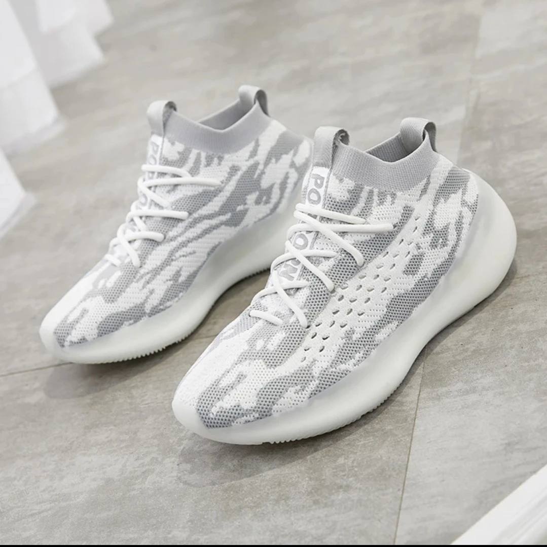 【万达专柜】情侣款百搭休闲潮流韩版网面潮鞋时尚跑步鞋子13362